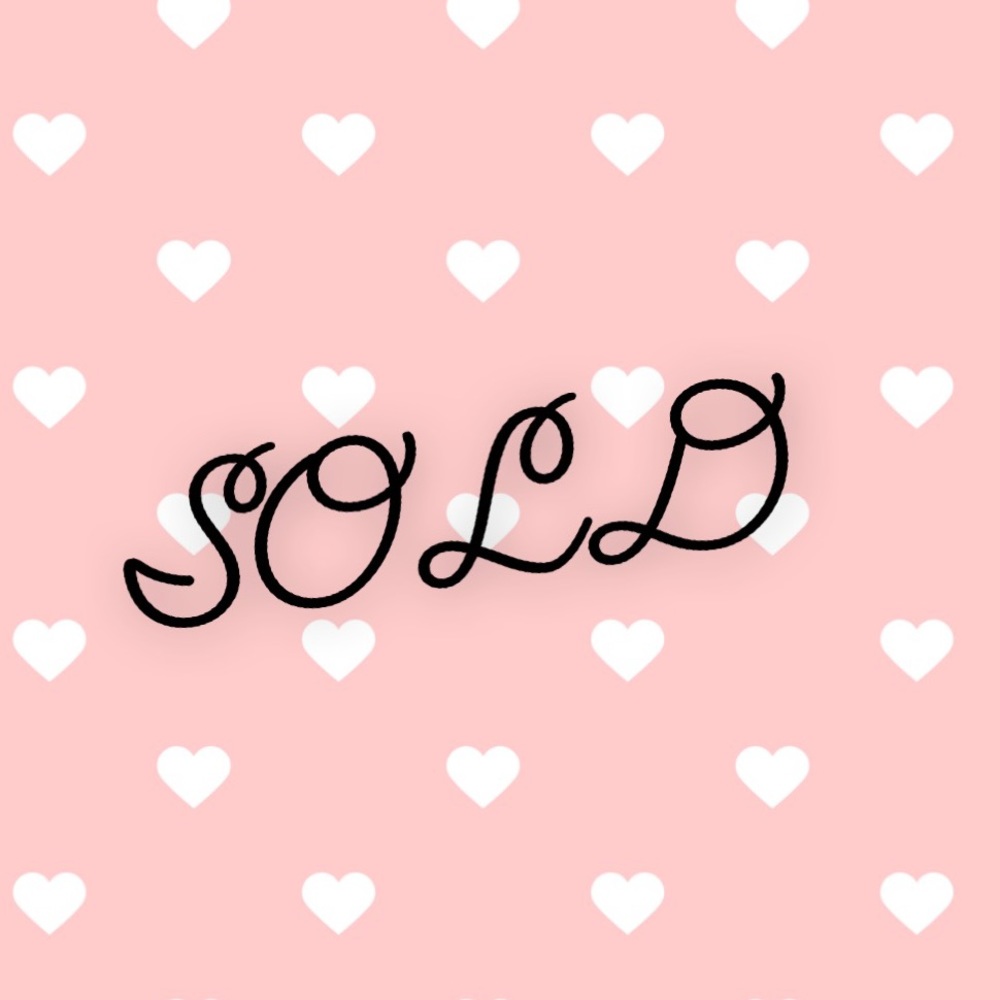 ⬇️⬇️ SOLD! ⬇️⬇️